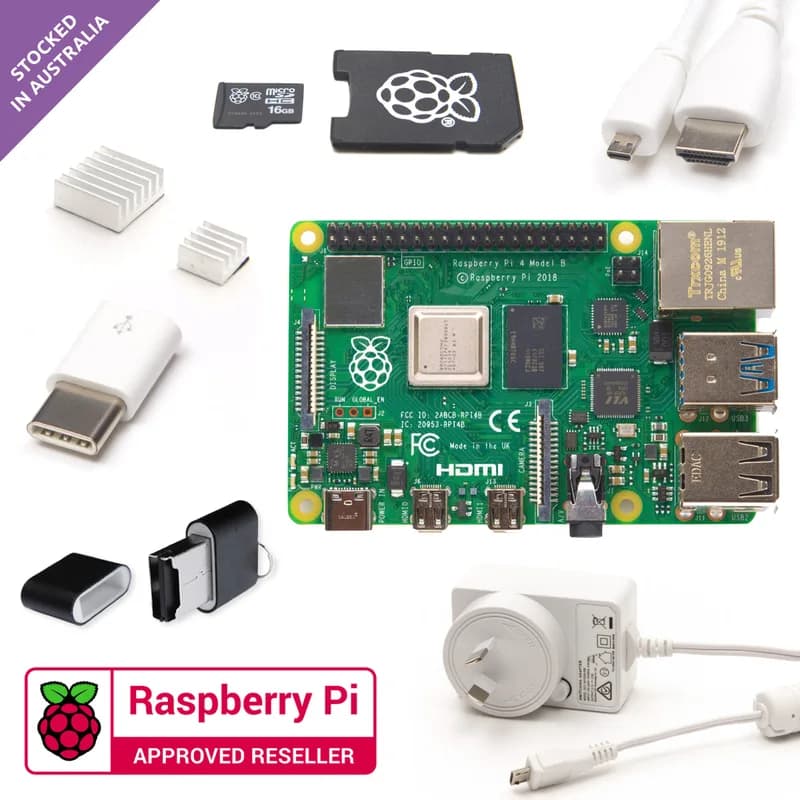 Базовый комплект Little Bird Raspberry Pi 4 (1 ГБ)