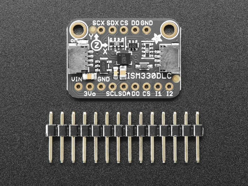 Adafruit ISM330DHCX — 6 DoF IMU — Акселерометр и гироскоп STEMMA QT / Qwiic
