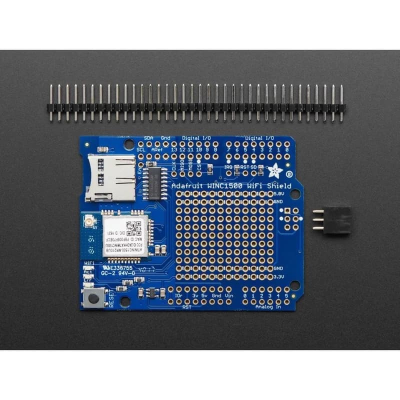 Adafruit WINC1500 WiFi-экран с разъемом uFL