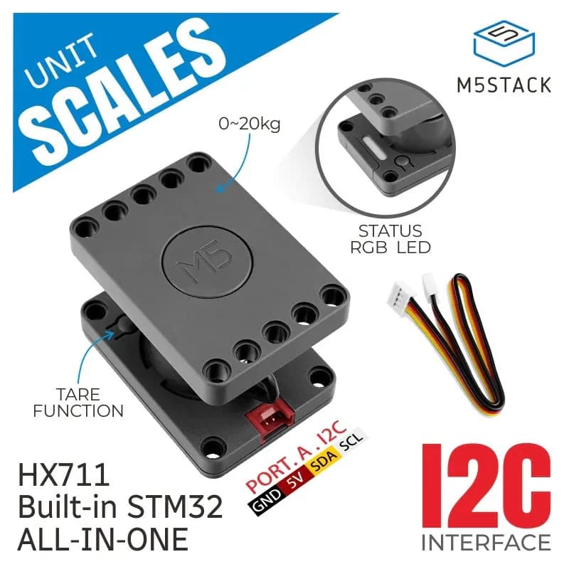 M5Stack 20kg HX711