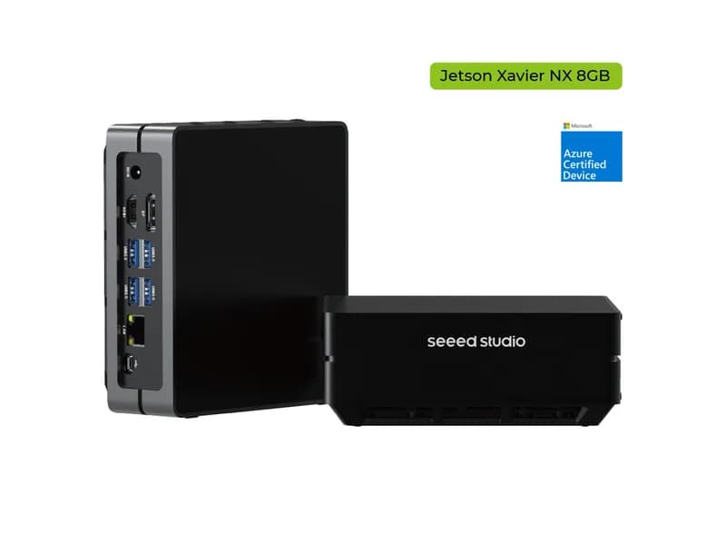 reComputer J2011-Edge AI-устройство с модулем Jetson Xavier NX 8 ГБ, алюминиевый корпус, предустановленная система JetPack