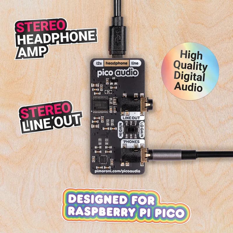 Pico Audio Pack (линейный выход и усилитель для наушников)
