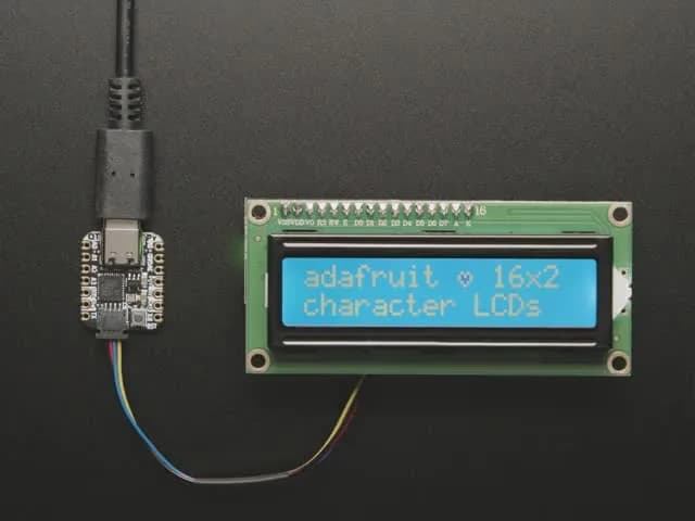 Рюкзак с символьным ЖК-дисплеем i2c / SPI — STEMMA QT / Qwiic