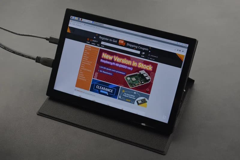 8,9 дюйма; сенсорный IPS-дисплей 1920x1200 (совместим с Raspberry Pi 4B/3B+, Jetson Nano и LattePanda)