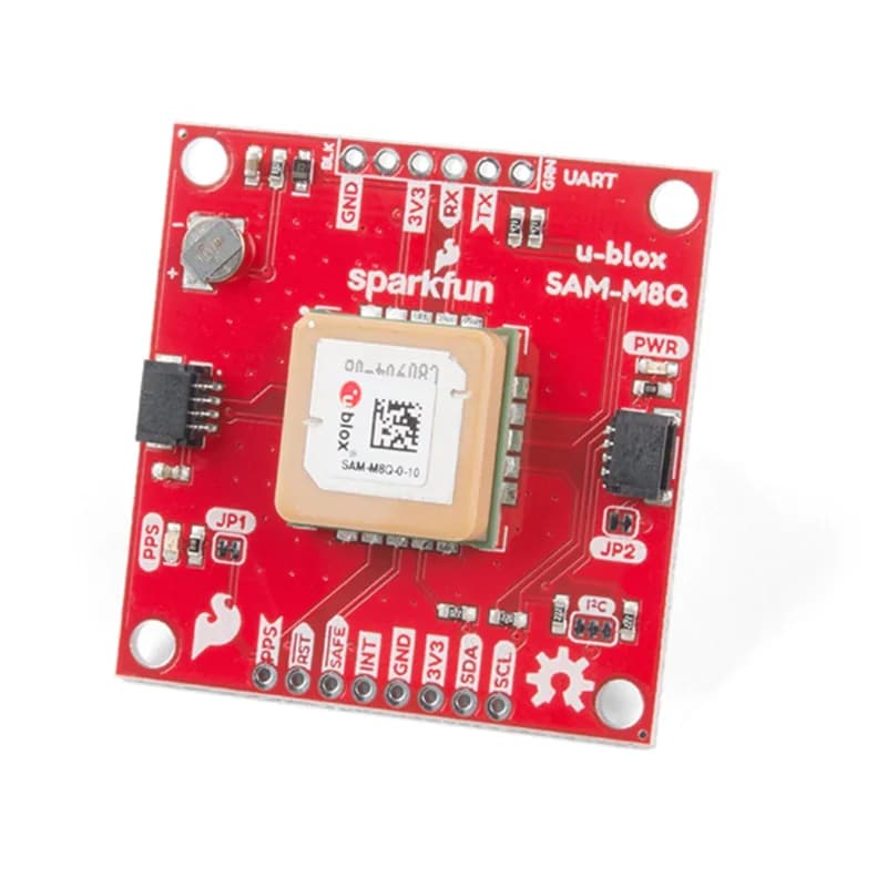 SparkFun GPS Breakout — чип-антенна, SAM-M8Q (Qwiic)