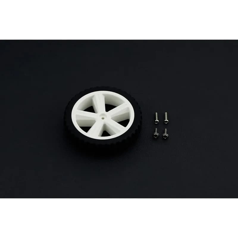 D80mm Силиконовое моторное колесо TT для проекта робота
