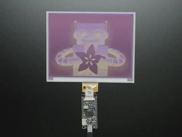 Adafruit RP2040 Feather ThinkInk для 24-контактных дисплеев электронной бумаги