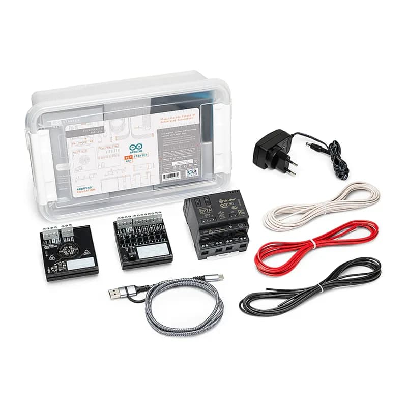 Официальный стартовый комплект ПЛК Arduino с Arduino Opta WiFi