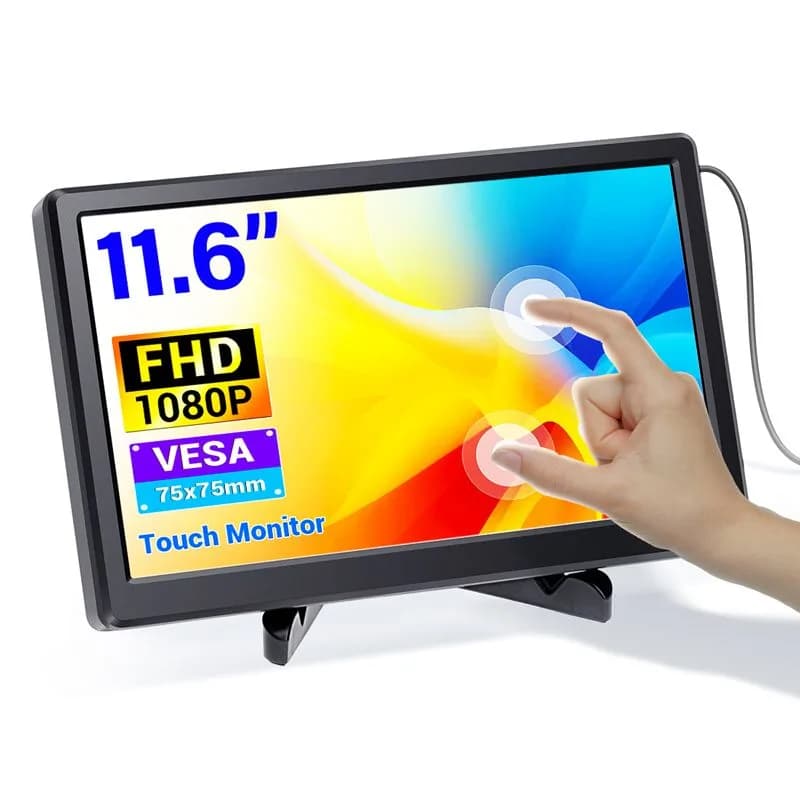 Elecrow 11,6-дюймовый сенсорный монитор Full HD IPS для Raspberry Pi и SBC (1920x1080)