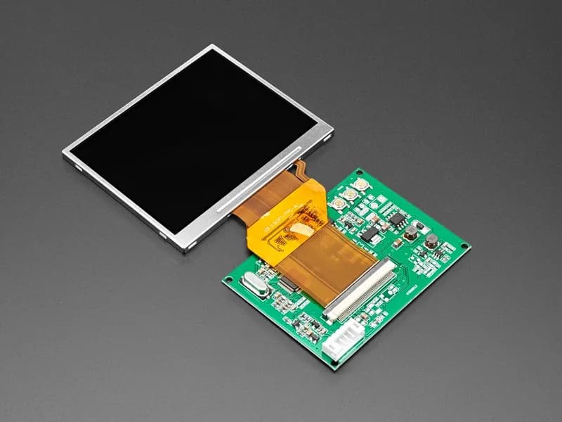 NTSC/PAL 3,5-дюймовый телевизионный TFT-дисплей с платой приемника и разъемом RCA