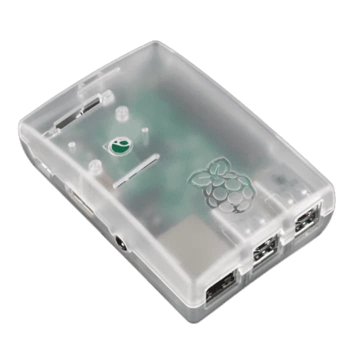 Прозрачный чехол Raspberry Pi для Raspberry Pi 2 и Raspberry Pi 3