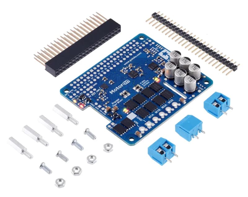 Motoron M2H24v16 Двойной мощный контроллер двигателя для Raspberry Pi
