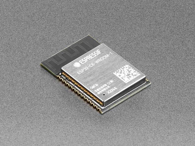 ESP32-C6-WROOM-1-N4 Инженерный модуль — флэш-память Quad SPI 4 МБ