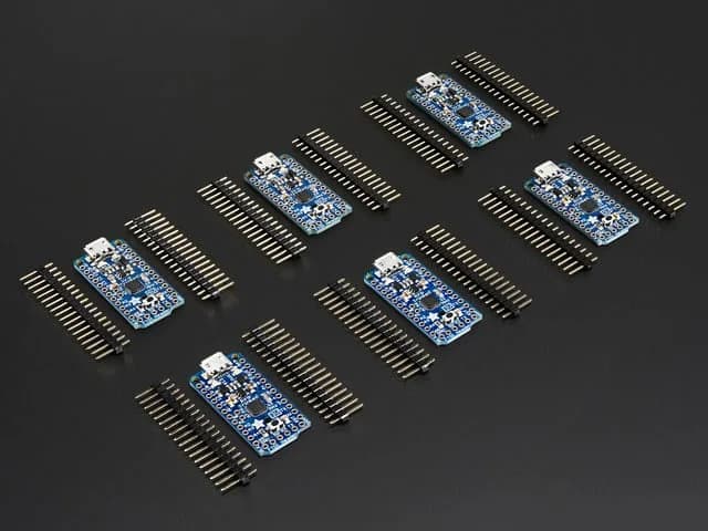 Брелок Adafruit Pro, 6 шт. — 3 брелока по 3 В и 3 брелка по 5 В