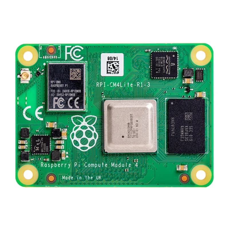 Вычислительный модуль Raspberry Pi 4 Lite (беспроводная версия) — 2 ГБ ОЗУ