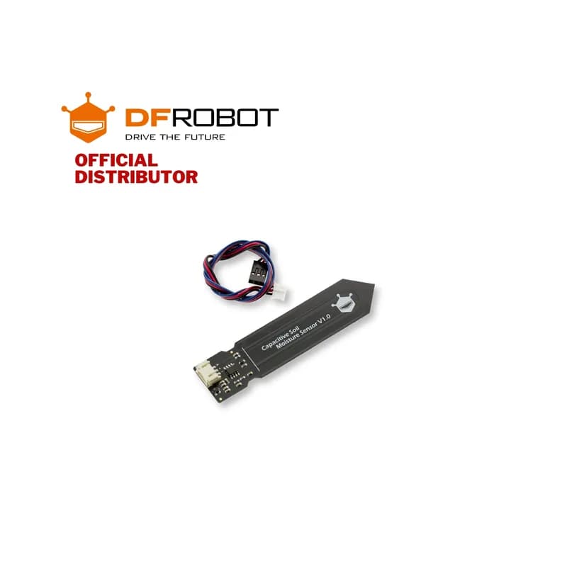 Датчик влажности почвы DFRobot, аналогово-емкостный, устойчивый к коррозии | SEN0193