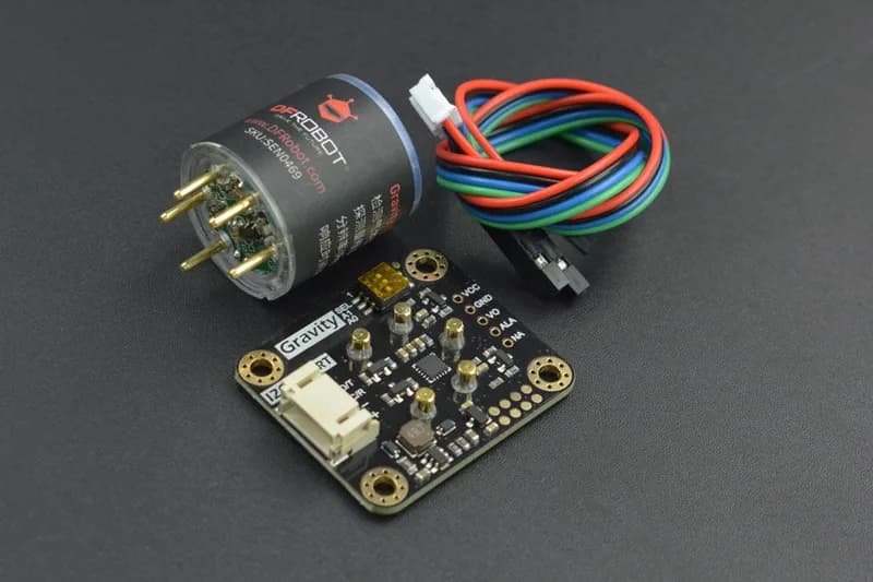 Гравитация: Датчик NH3 (калиброванный) - I2C и UART
