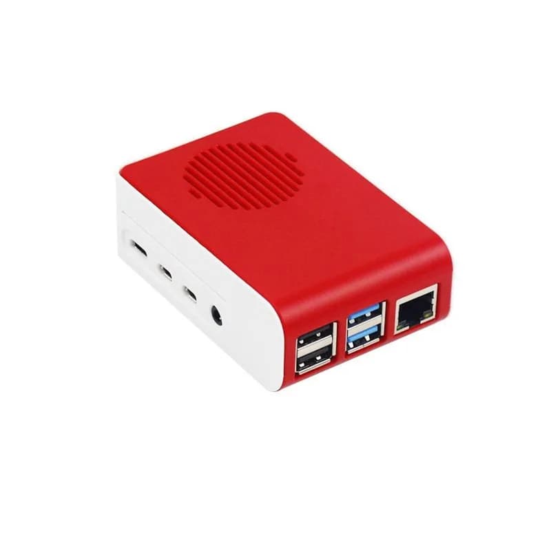 Корпус Raspberry Pi 4 ABS со светодиодным охлаждающим вентилятором