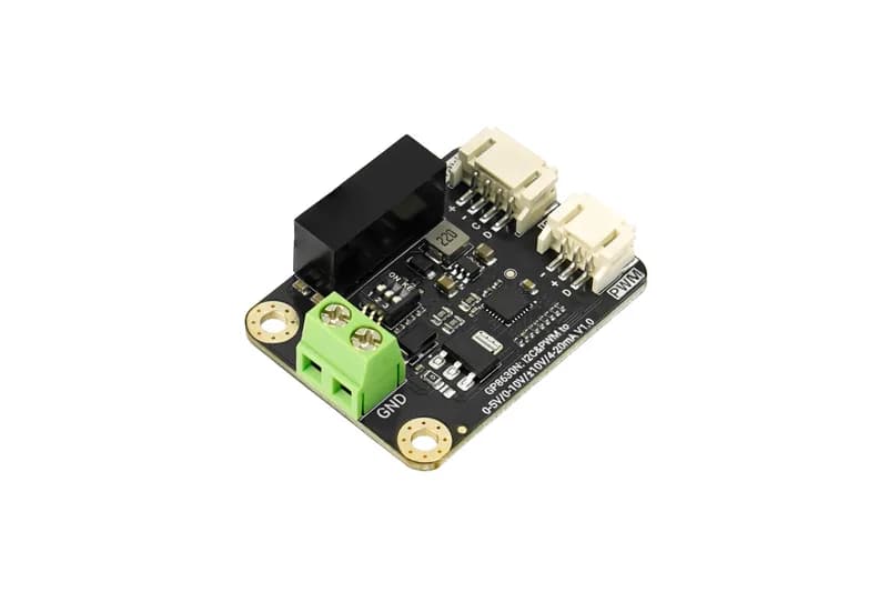 Gravity: GP8630N Модуль ЦАП I2C/PWM до 10 В/4–20 мА (16 бит)