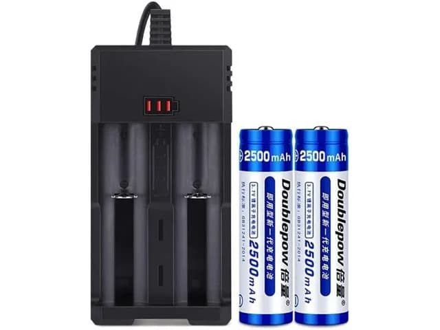 BDD LITH CHARGER-2X LC18650 AC