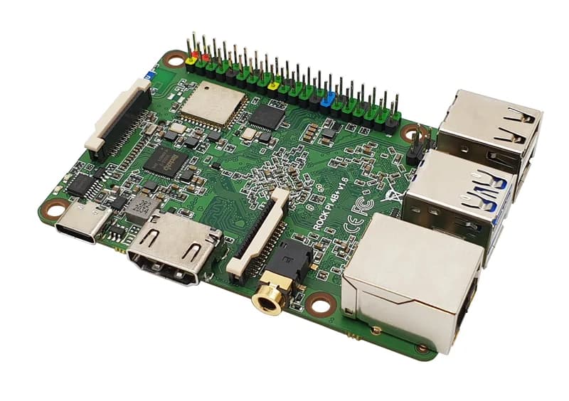 ROCK 4 Model A+ — только плата (без WLAN/Bluetooth)