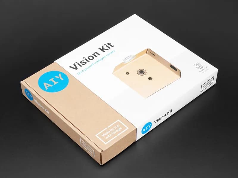 Полный комплект Google AIY Vision — включает Pi Zero WH — v1.1