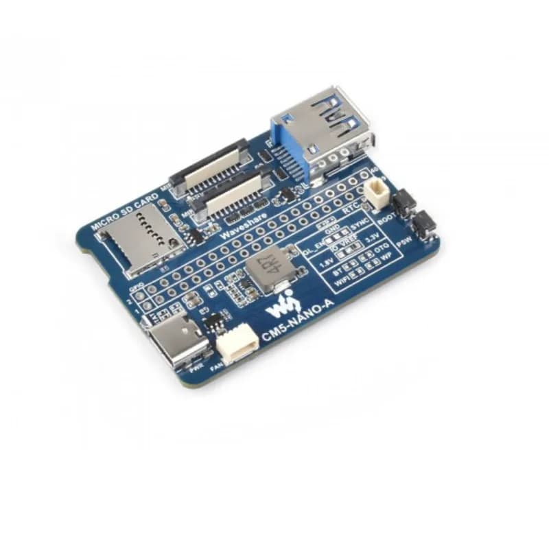 Базовая плата Raspberry Pi CM5 Nano (A) — того же размера, что и CM5