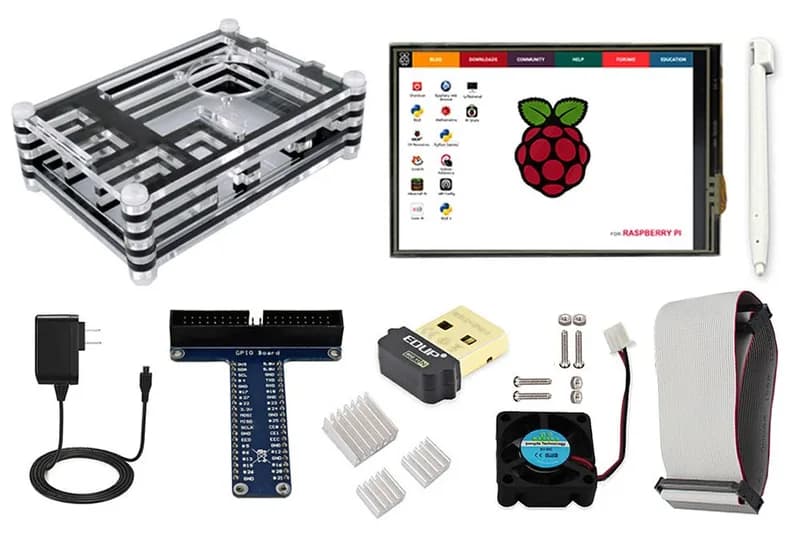Стартовый комплект Elecrow для Raspberry Pi Model B+/2B/3Bс блоком питания