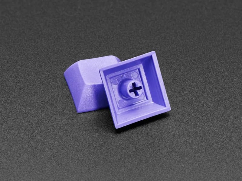 Фиолетовые колпачки DSA для переключателей, совместимых с MX, — 10 шт.