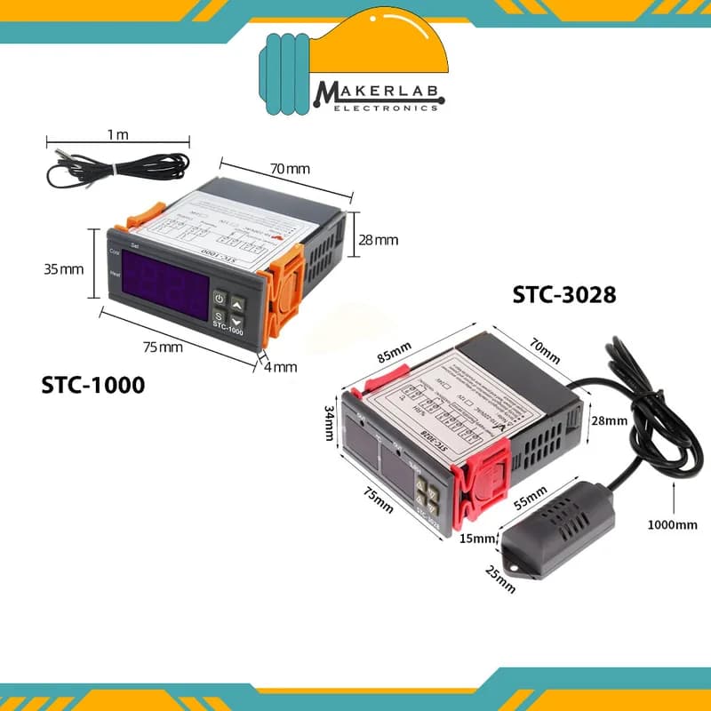 Цифровой регулятор температуры STC-1000 Датчик термостата