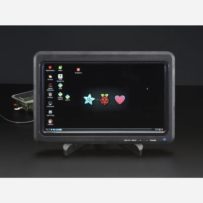 10.1 1366x768 Дисплей IPS + Динамики - HDMI/VGA/NTSC/PAL