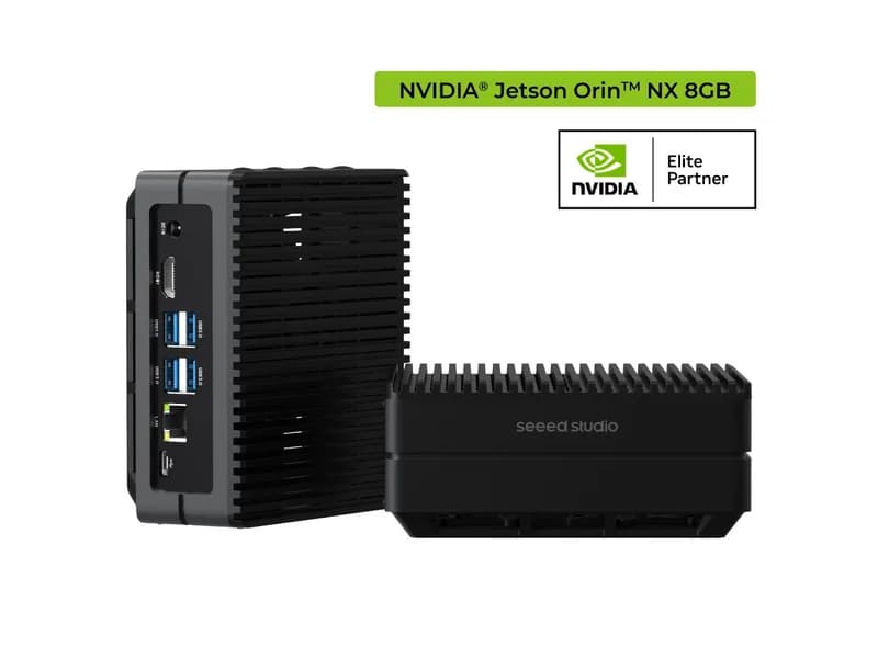 reComputer J4011 (без адаптера питания) — компьютер Edge AI с NVIDIA® Jetson™ Orin™ NX 8 ГБ в суперрежиме НЕ поддерживается)