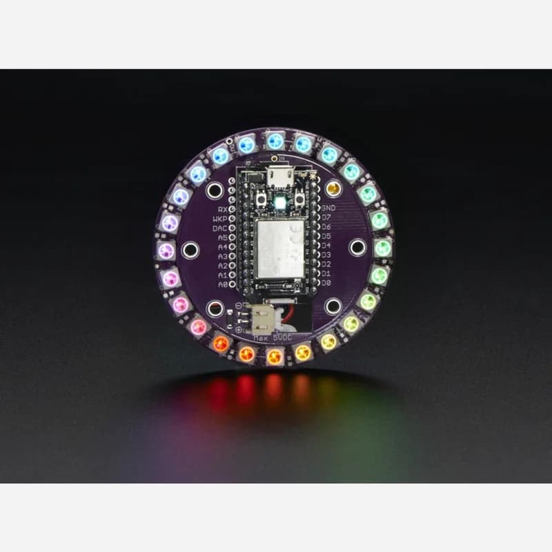 Комплект колец Adafruit Particle/Spark NeoPixel - 24 NeoPixel