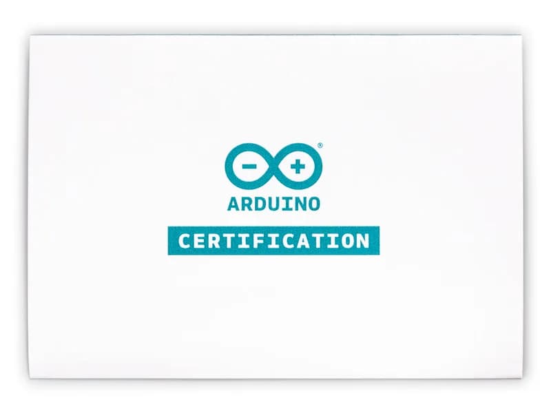Комплект сертификации Arduino: комплект и экзамен