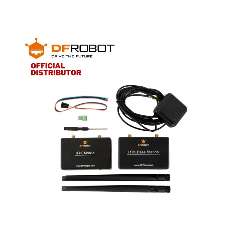 DFRobot GNSS-RTK Комплект высокоточного позиционирования с LoRa (США 915 МГц)
