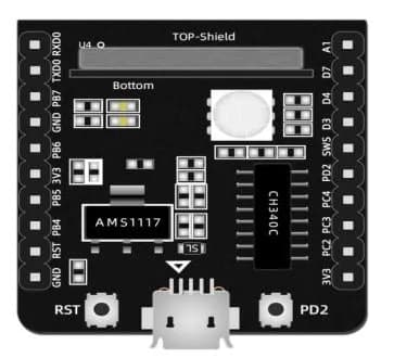 Плата разработки AI-Thinker TB-02-kit
Плата разработки