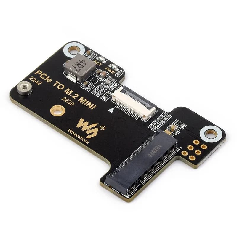 Адаптер Waveshare Mini M.2 для Raspberry Pi 5