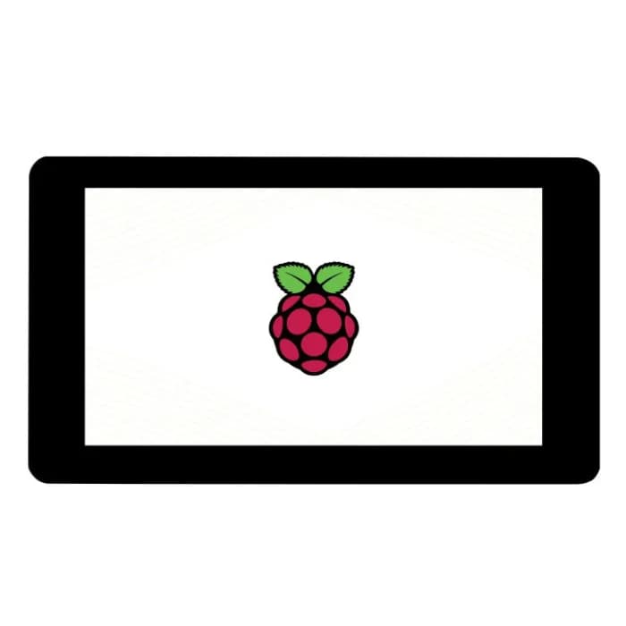 Waveshare 7-дюймовый емкостный сенсорный IPS-дисплей DSI 1024 × 600 для Raspberry Pi