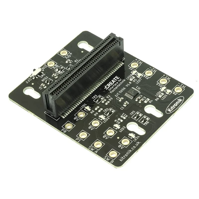 Интерфейсная плата Kitronik для micro:bit и Fischertechnik