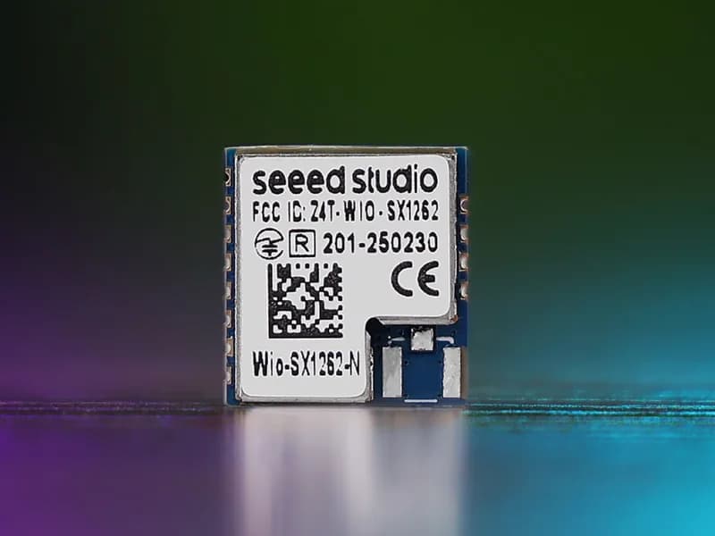 Беспроводной модуль Wio-SX1262 без IPEX (катушка с лентой), встроенный SX1262, поддерживает LoRa и LoRaWAN на EU868 и US915