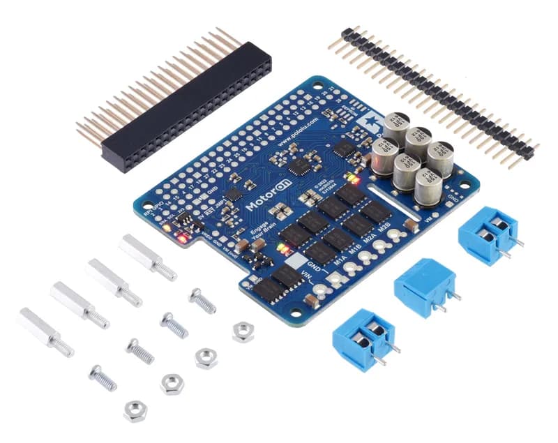 Motoron M2H18v20 Двойной мощный контроллер двигателя для Raspberry Pi