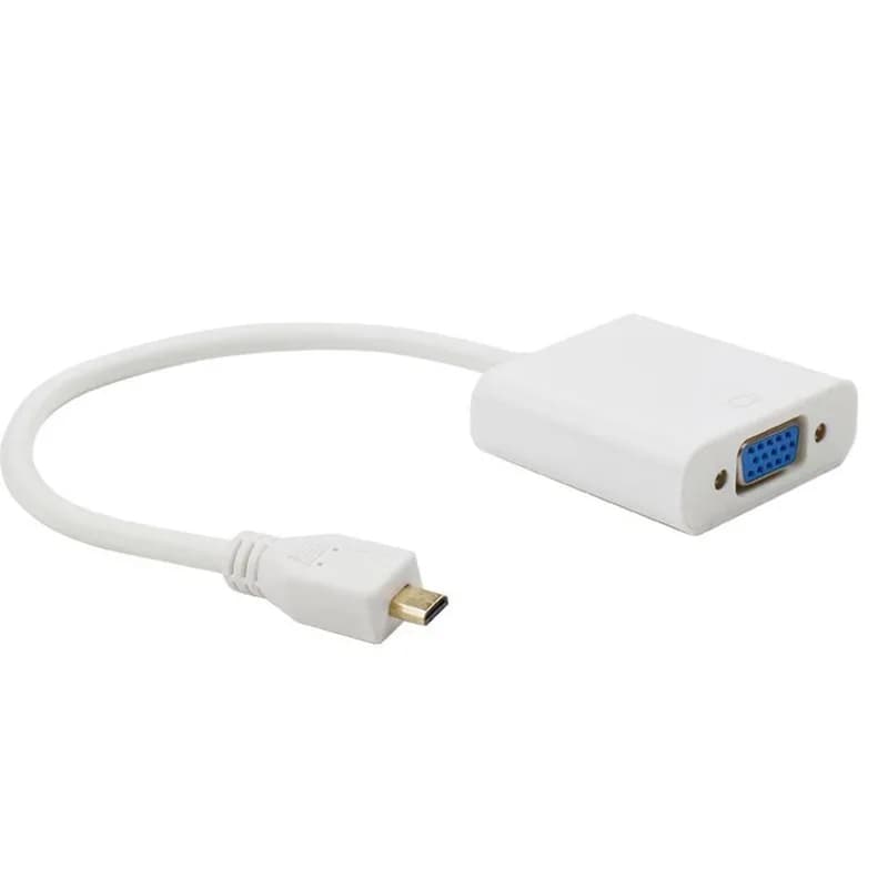 Адаптерный кабель Micro-HDMI-VGA для Raspberry Pi 4B