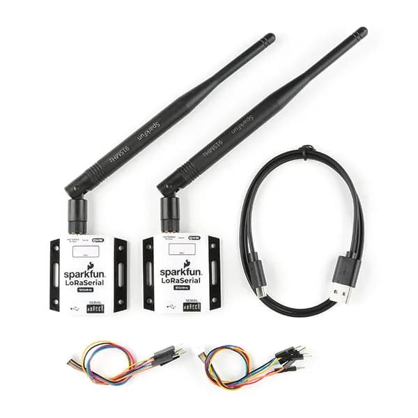 Комплект SparkFun LoRaSerial — 915 МГц (прилагается)