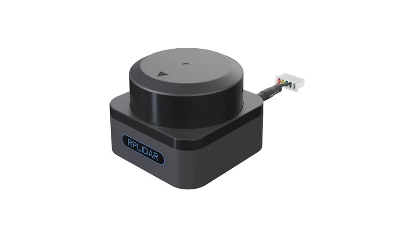 RPLiDAR S3 - дальность 40 м, 2D-карта облака точек, частота дискретизации 32 кГц, угловое разрешение 0,1125°