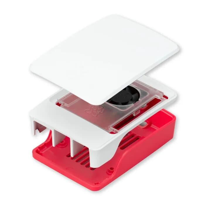 Корпус Raspberry Pi® 5 — красный и белый