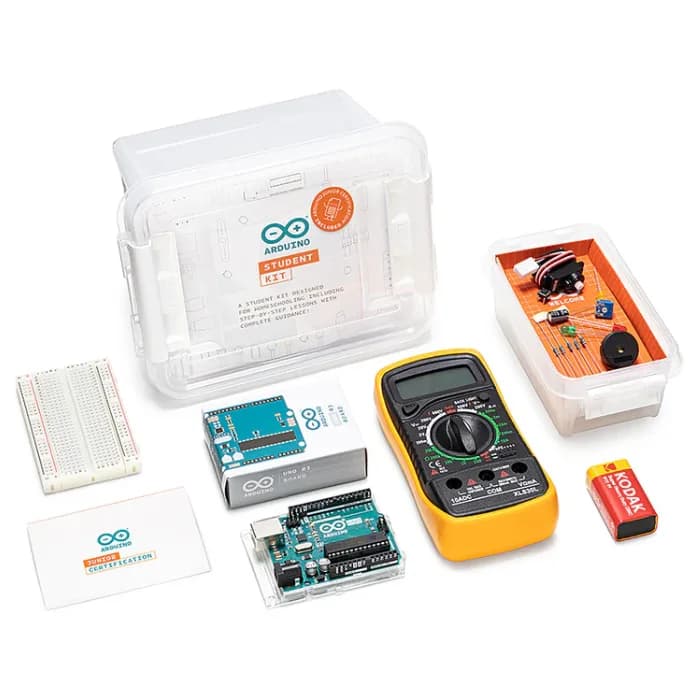 Официальный студенческий комплект Arduino для младших школьников с Arduino Uno AKX00043