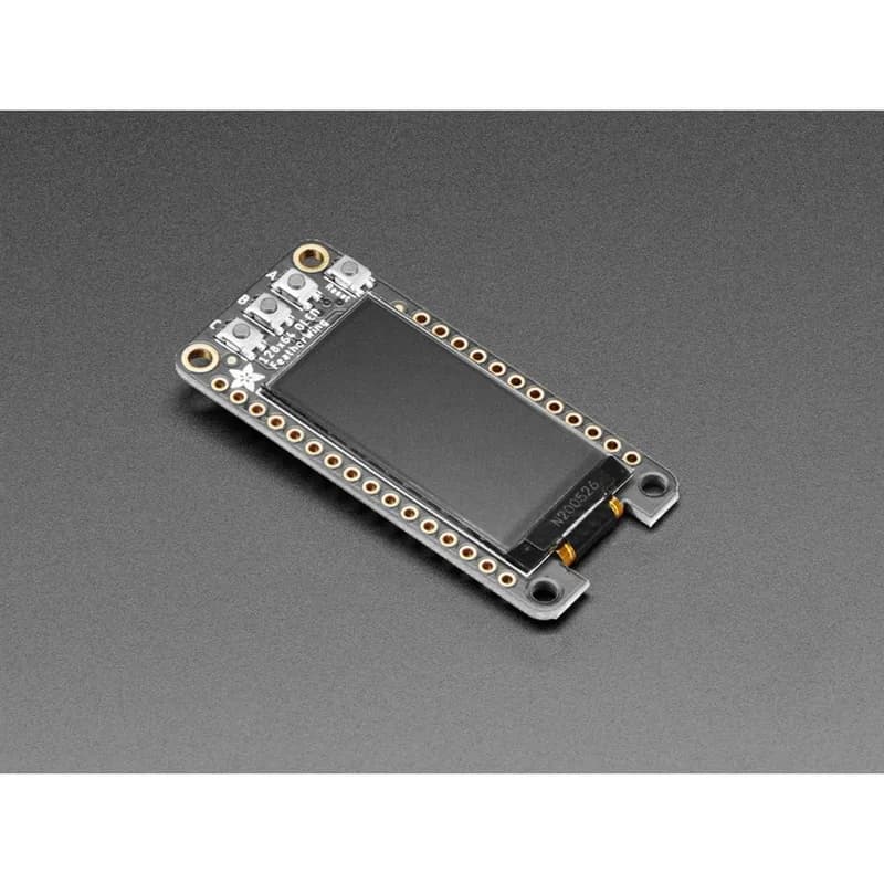 Adafruit FeatherWing OLED — надстройка OLED 128x64 для Feather — STEMMA QT / Qwiic