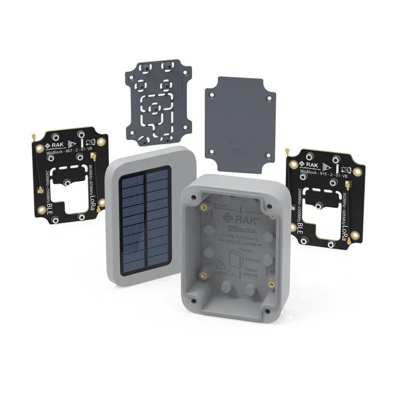 Корпус Unify Solar IP65 100x75x38mm | С дополнительной встроенной антенной LoRa® и Bluetooth