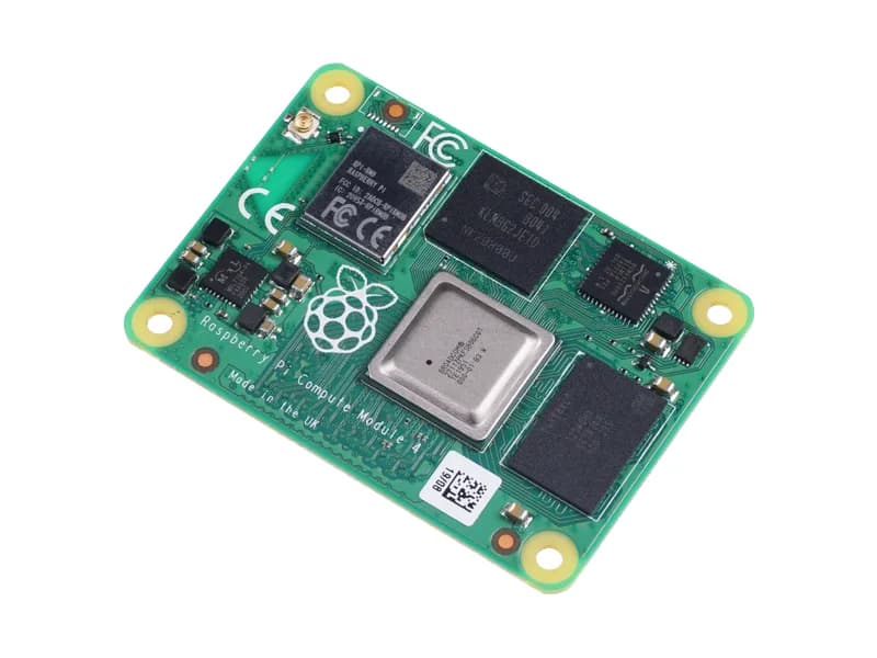 Вычислительный модуль Raspberry Pi CM4101008 — 1 ГБ ОЗУ, 8 ГБ eMMC, 2,4/5,0 ГГц Wi-Fi и Bluetooth 5.0 (CM4101008)