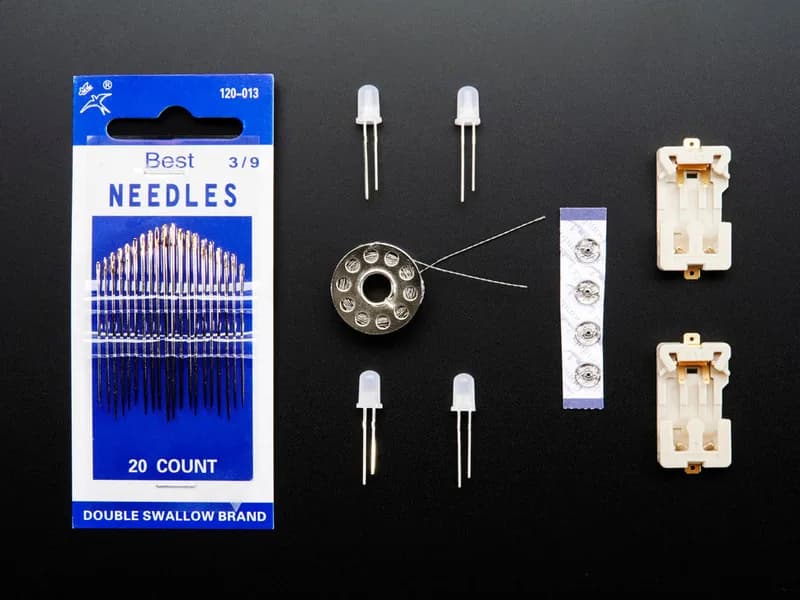 Набор для шитья светодиодов Adafruit для начинающих